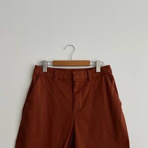 Gap Rust/Terracotta Straight Leg Pants
